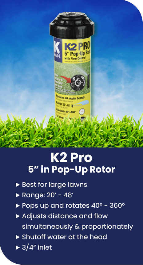 K2 Pro Rotor Sprinkler