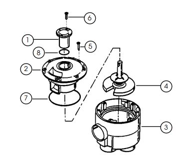 4000 Series Indexing Valve Parts