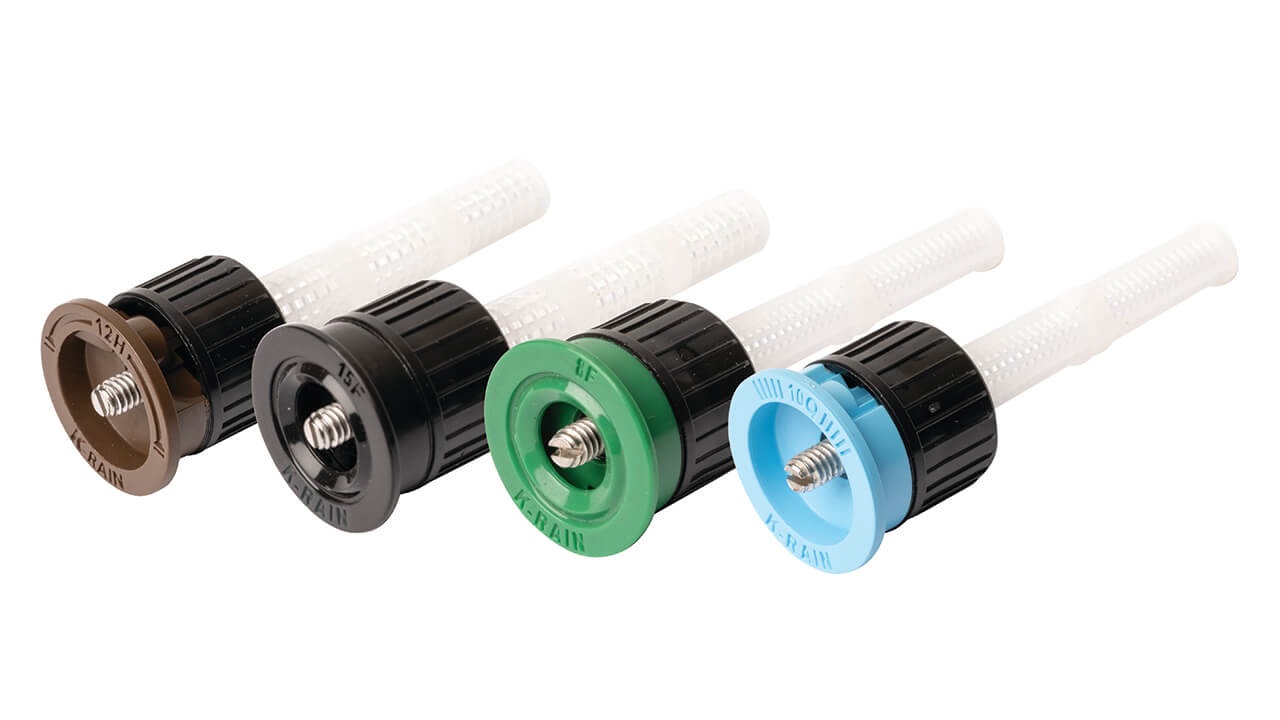 4 Different Lawn Sprinkler Nozzles