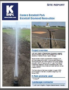 Canora Baseball Park Site Report