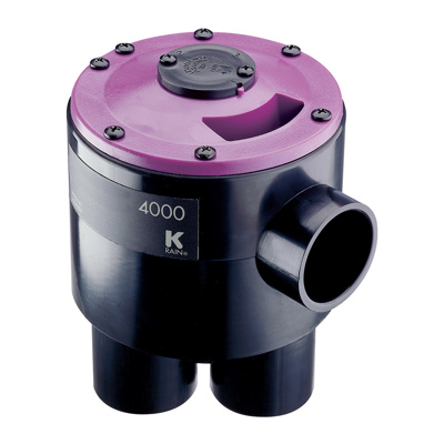 4000 VALVE: 4 OUTLET 2 ZONE RCW